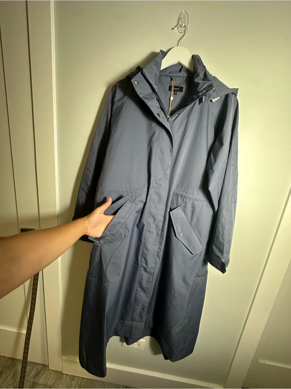 NEW Quince Weather Proof Rain Trench Coat Size Medium